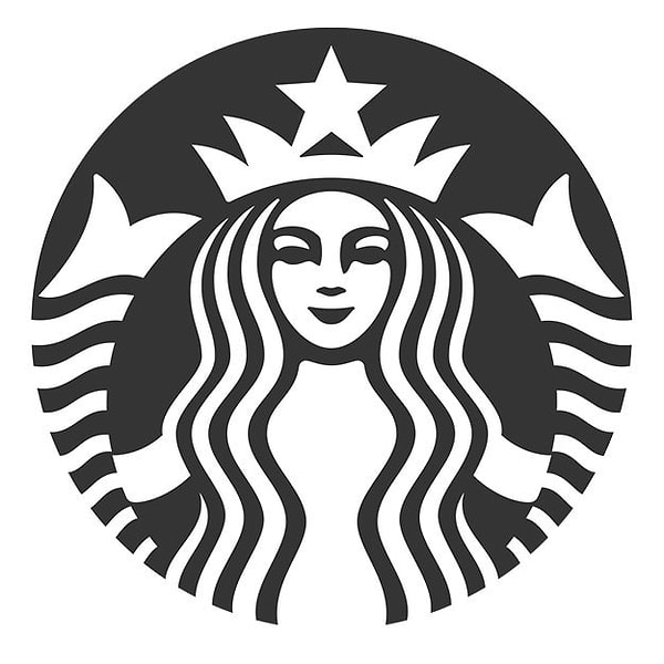 1. Какой оттенок зеленого использовали Starbucks для своего логотипа?