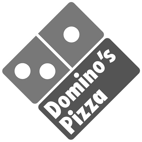 5. Какой оттенок синего использовали Domino's Pizza для своего логотипа?