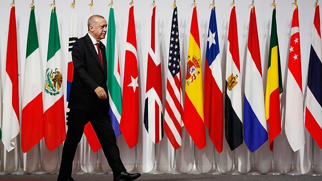 Cumhurbaşkanı Erdoğan, G20 Liderler Zirvesi'nde temaslarına başladı.