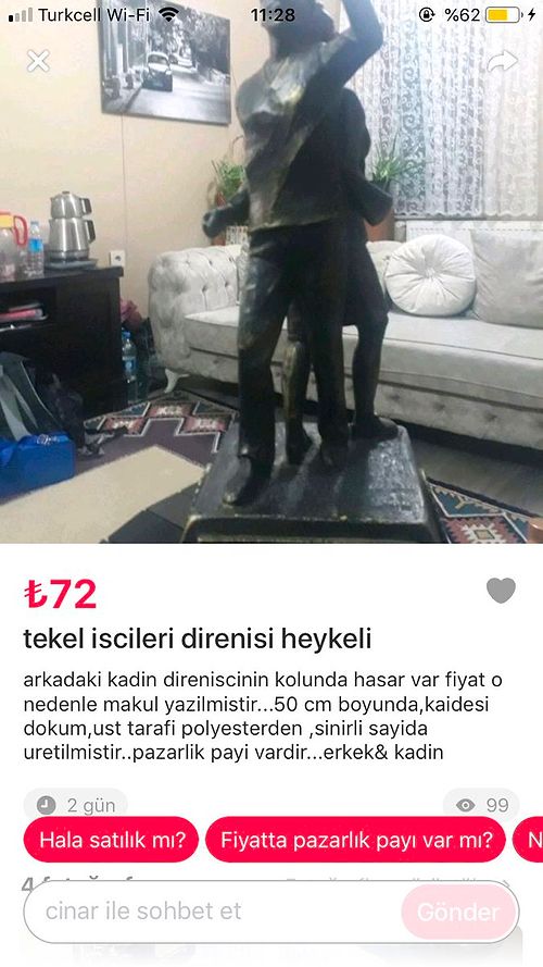 2. El Eşya Satan Sitede Birbirinden Garip Şeyleri Satarak Mantık Hudutlarını Ziyadesiyle Zorlayan 19 Kullanıcı