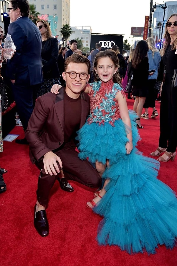 13. Детки Тони - Питер Паркер и Морган Старк - тоже прекрасно смотрятся вместе