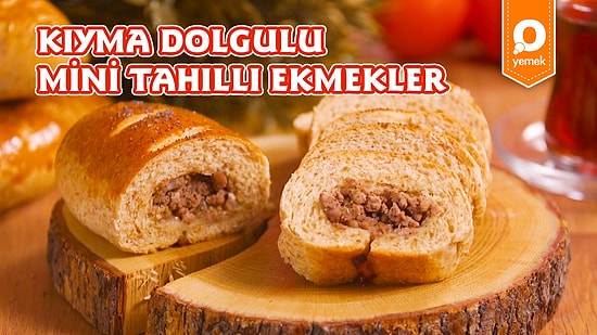 Minik Minik Ekmeklerin İçine Bir Sürpriz Sakladık: Kıyma Dolgulu Mini Tahıllı Ekmek Nasıl Yapılır?