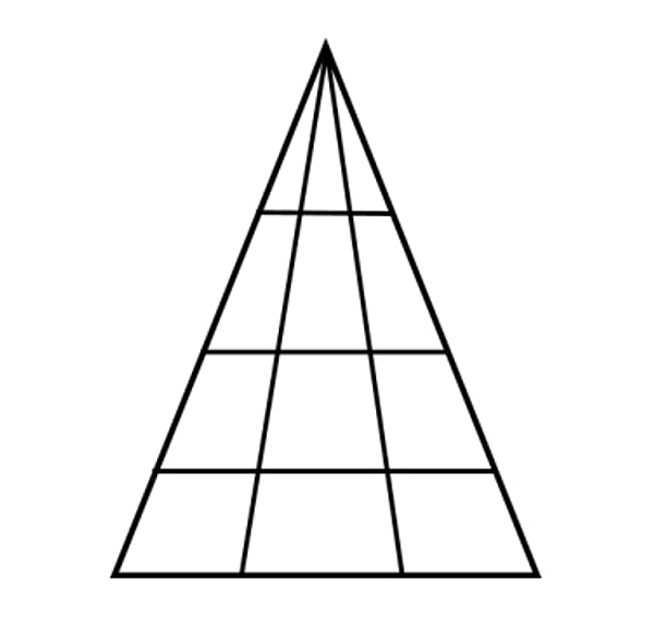 5. И последнее: сколько треугольников видите?