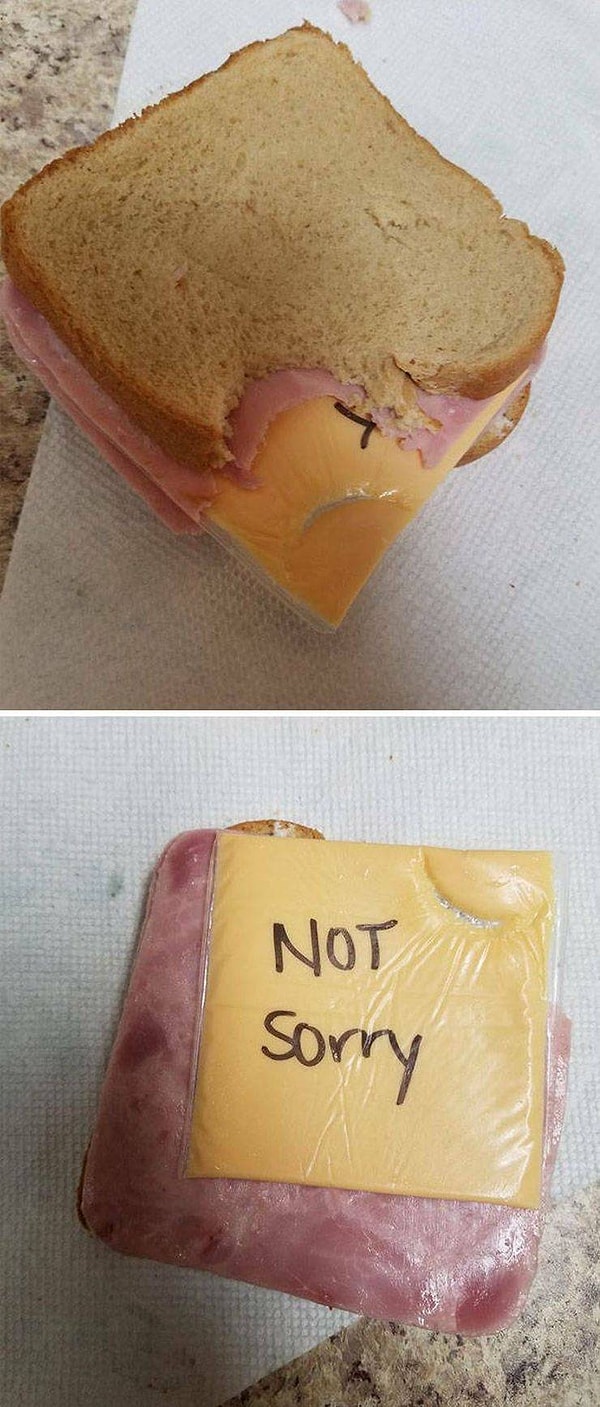 7. Когда поругалась с мужем, но все равно собираешь ему еду на работу