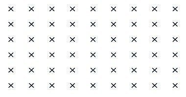 Если вы рисуете крестики, то...