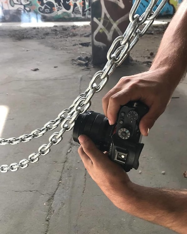 4. Работа над снимком с цепями