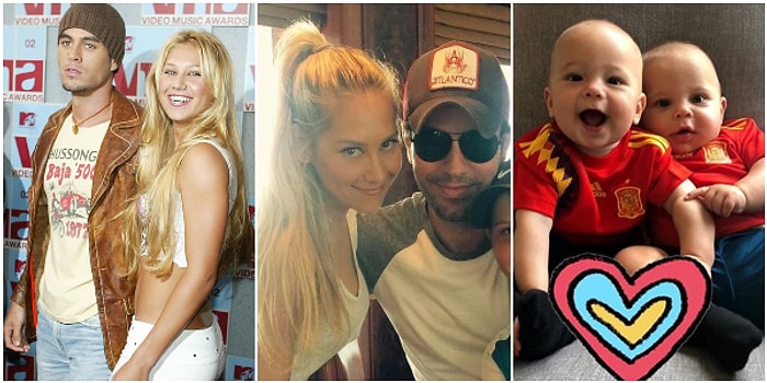 Klip Setinde Başlayan ve 18 Yıldır Devam Eden Bir Aşk Öyküsü: Enrique Iglesias ve Anna Kournikova'nın İkizleriyle Taçlanan Mutlu Yuvası