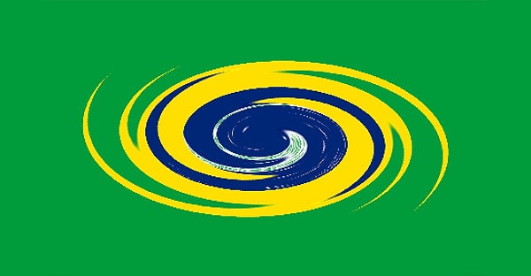 3. А этот яркий флаг чей?