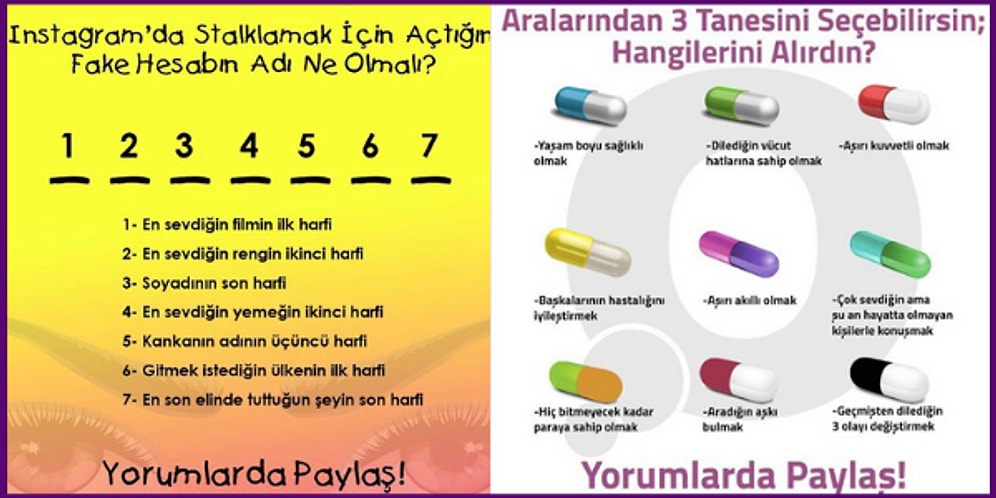 Haziran Ayında Instagram "Onedio Test" Hesabından Hepimizin Keyfini Yerine Getiren Birbirinden Eğlenceli 19 Paylaşım