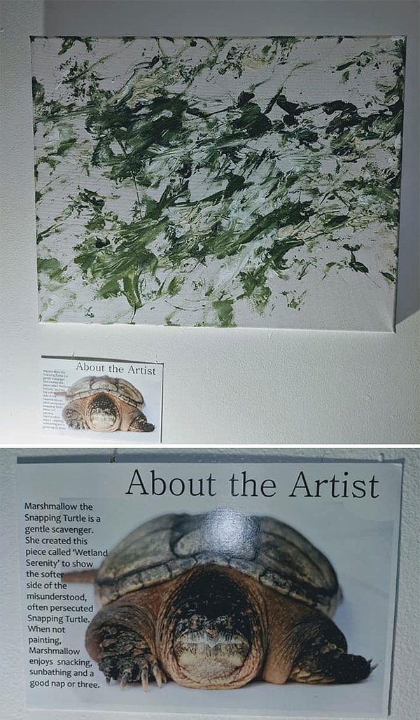 28. "Увидел эту картину в местном комиссионом магазине"