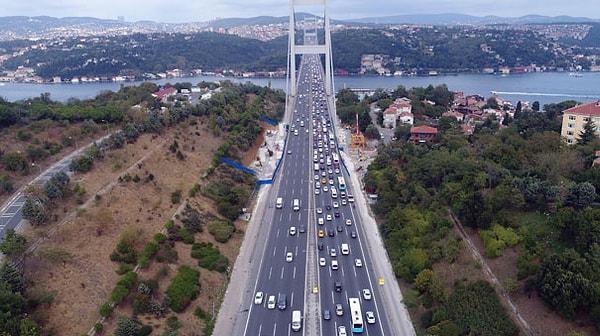 1988 - İstanbul'da Fatih Sultan Mehmet Köprüsü açıldı.