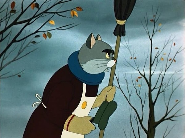 10. И, наконец, из какого советского мультика этот кот?