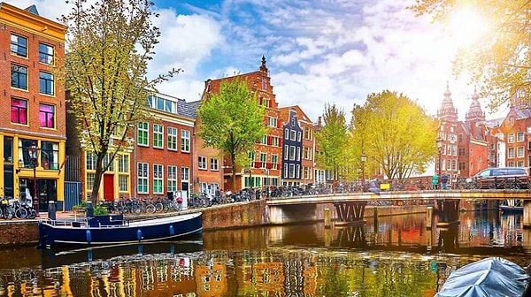В следующий отпуск вам следует поехать в Амстердам!