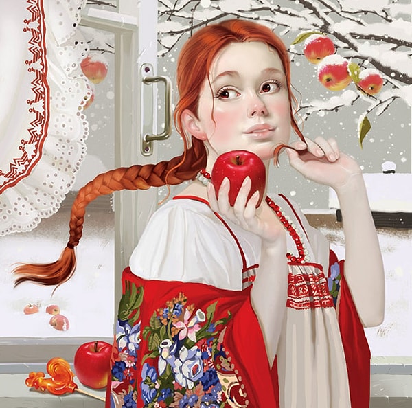 7. Есть женщины в русских селеньях С спокойною важностью лиц, С красивою силой в движеньях, С походкой, со взглядом цариц.