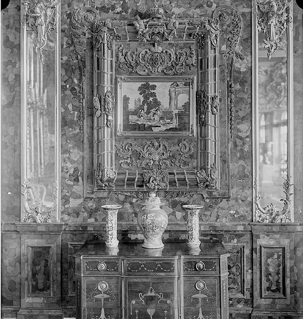 7. Янтарная комната Екатерининского дворца, Царское село, 1900 год