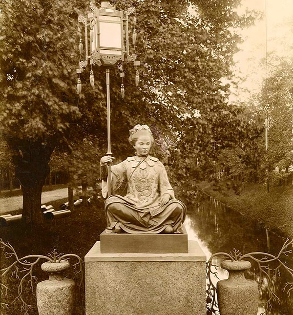 11. Александровский парк, Большой китайский мост, Царское село, 1900 год
