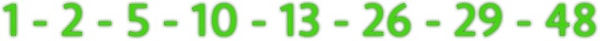 2. Какого из чисел НЕ должно быть в этом ряде цифр?