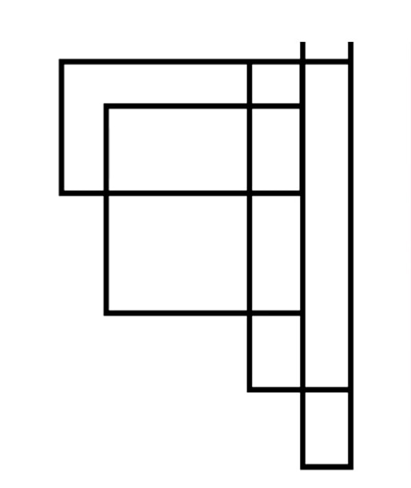 4. Сколько четырехсторонних фигур на этом рисунке?