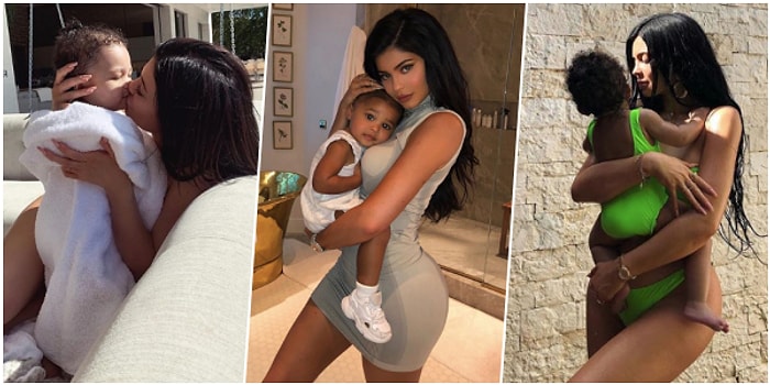 Büyüdükçe Mini Kylie Oluyor! Kylie Jenner ve Kızı Stormi Webster'ın Birbirinden Güzel Instagram Paylaşımları