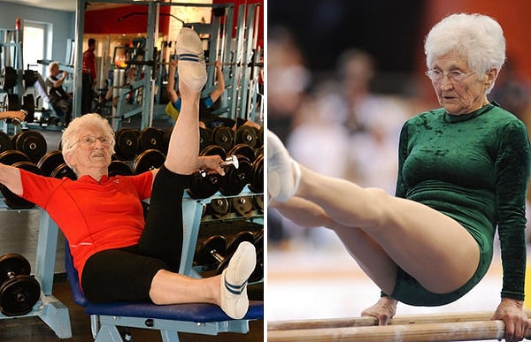 9. Самая возрастная гимнастка