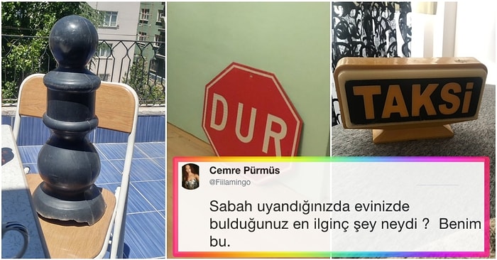 Sabah Uyandıklarında Buldukları En İlginç 'Şey'i Paylaşan İnsanların Evlerine Neler Taşıdıklarına İnanamayacaksınız!