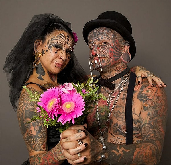 1. Самая татуированная пара