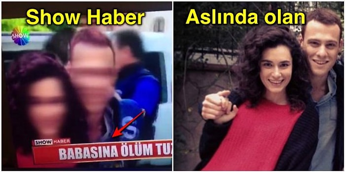 Show TV'nin Ana Haber Bülteninde Kullandığı Fotoğrafların Konuyla Alakasız Ünlüler Olduğu Ortaya Çıktı