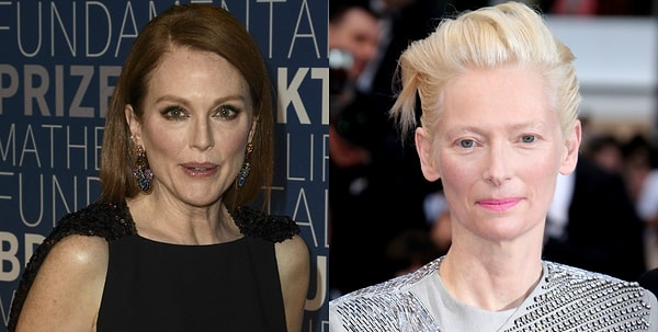 2. Джулианна Мур и Тильда Суинтон - 1960 г. р. (58 лет)