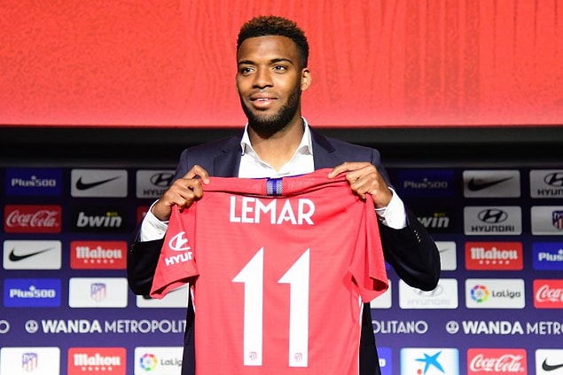 24. Thomas Lemar / AS Monaco FC ➡️ Atlético Madrid / 70 milyon €