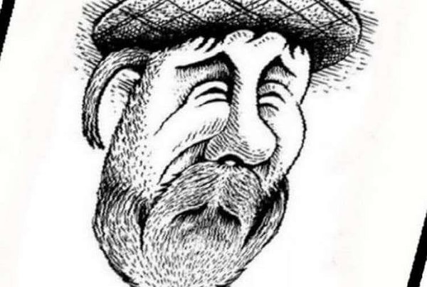 Итак. Перед вами изображение мужчины в шляпе. А сможете ли вы увидеть собаку, которая тоже присутствует на картинке? Минута пошла!