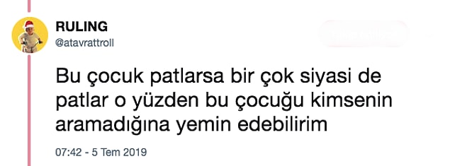 Ruling'in araştırma yorumları da şöyle...