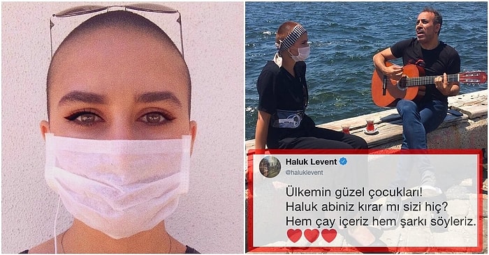 İyi ki Varsın Haluk Levent! Kanser Hastası Olan Hayranının İsteğini Kırmadı, Hem Birlikte Çay İçti Hem de Şarkı Söyledi