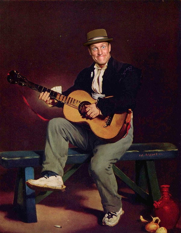 18. Вуди Харрельсон - "Испанский гитарист" (Эдуард Мане)