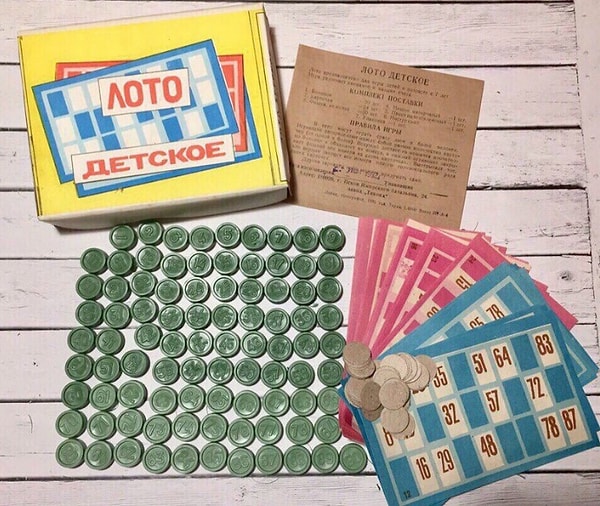 8. Лото детское или взрослое: