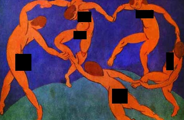 2. Сколько цветов использовал Анри Матисс для картины «Танец»? Она перед вами.