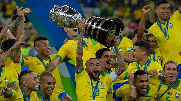 Brezilya, Kupa Amerika’da 9. şampiyonluğuna ulaşırken,