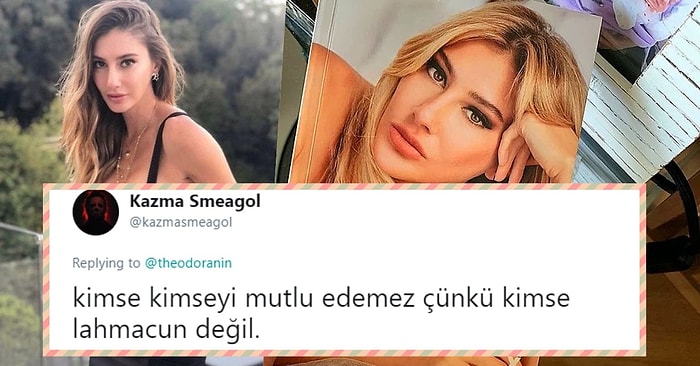 Şeyma Subaşı'nın 'Herkesi Mutlu Edemezsin Çünkü Pizza Değilsin' Cümlesini Tiye Alarak Kendi Alternatif Cümlesini Oluşturan Kişiler