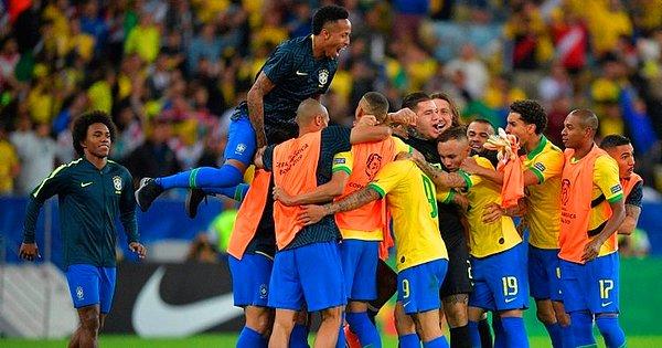 Brezilya ve Peru arasında oynanan Copa America Finali!