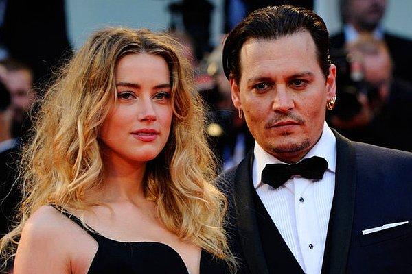 6. Amber Heard ve Johnny Depp