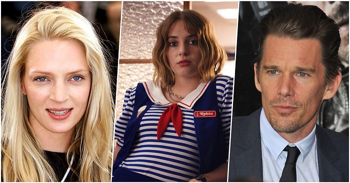 Uma Thurman ve Ethan Hawke'un Kızı Maya Hawke Stranger Things'deki Robin Karakteriyle Anne ve Babasını Aratmıyor