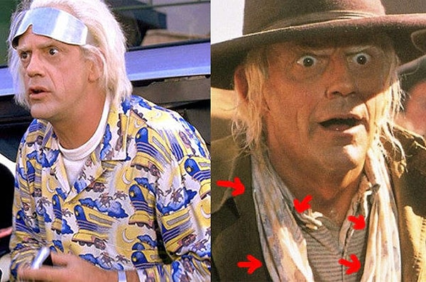 14. Бандана Дока из третьей части сделана из той самой рубашки с всадниками из второй части.