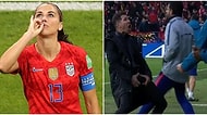 Başarılı Kadın Futbolcu Alex Morgan Çay İçme Hareketi ile Yaptığı Gol Sevincine Karşı Yapılan Eleştirilere Tepki Gösterdi