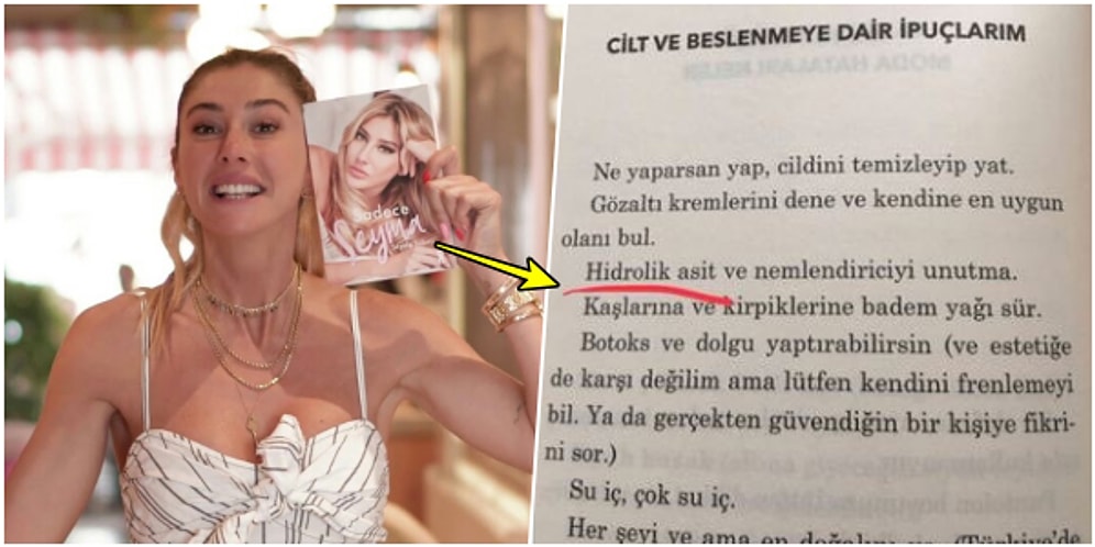 Şeyma Subaşı Yine Pizza Olamadı... 'Sadece Şeyma' Kitabında Cilt Bakımı İçin Yanlışlıkla 'Tuz Ruhu' Önerilince Ortalık Yıkıldı!