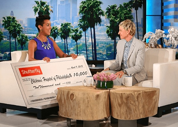 15. Телеведущая Эллен Дедженерес исполнила заветное желание женщины, которая мечтала попасть на популярное шоу.