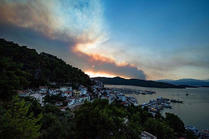 Alevler Göcek'e Kadar Ulaşmıştı: Muğla'nın Dalaman İlçesindeki Orman Yangını Kontrol Altına Alındı