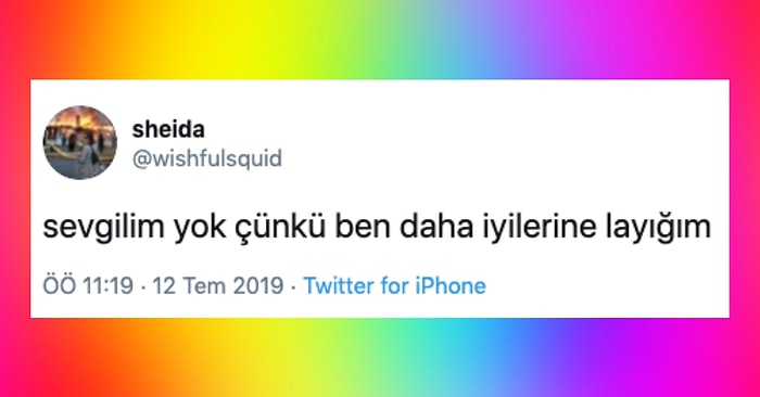 Neden Sevgilin Olmadığını Söylüyoruz!