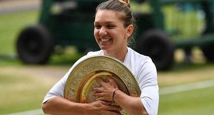 Wimbledon'da Tek Kadınlar Şampiyonu Simona Halep