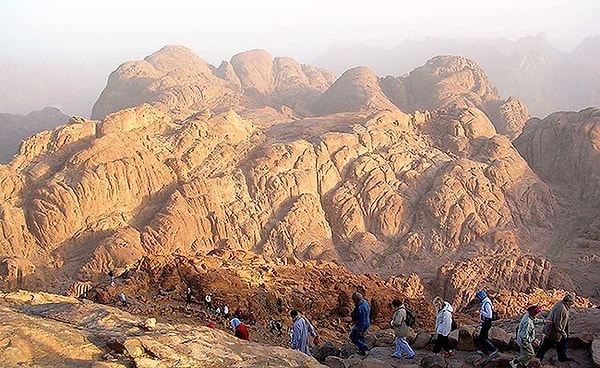 8. Где находится гора Синай?