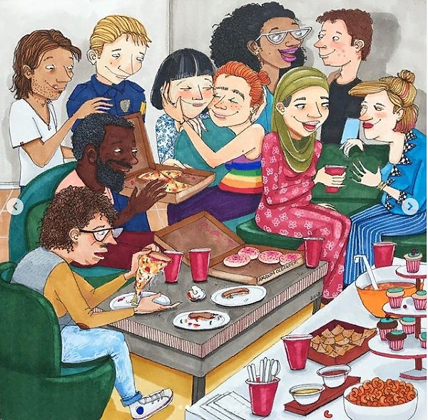 10. Со стороны вечеринки и правда выглядят именно так