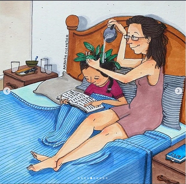 12. Когда твой ребенок пустил корни в диван